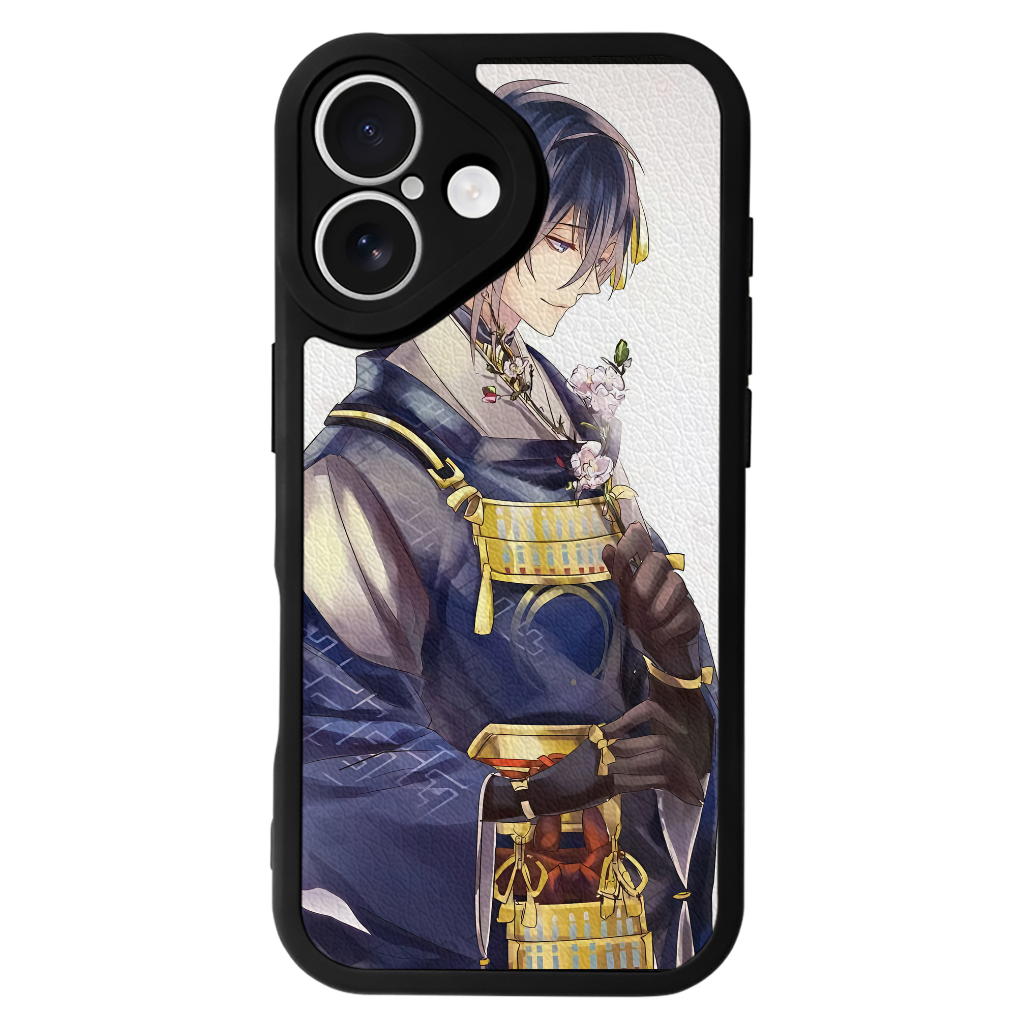 （画像用） 刀剣乱舞 Touken Ranbu 【iPhone 16シリーズ対応】シリコンスマホケース（レザー調） 材質：シリコン